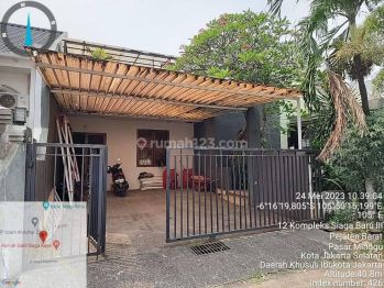 Dijual Via Lelang Bank Rumah Pejaten Barat Jakarta Selatan Jl. Siaga Baru III 12