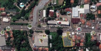 Tanah Dibawah Njop Luas 1.460 Meter di Seberang Shila Sawangan