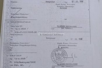 Sale Tanah: Tanah Murah Seminyak