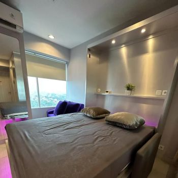 apartemen grand kamala lagoon tower emerald fully furnish dijual cepat
