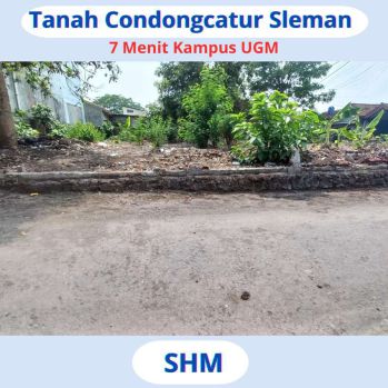 Tanah Condong Catur 12 Mnt Jogja City Mall Jogja Siap Bangun SHM
