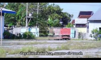 Dijual Gudang Lokasi pinggir jalan