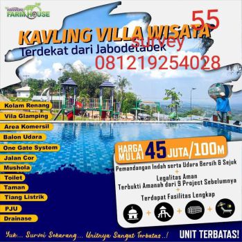 Kavling murah sekali di Bogor timur