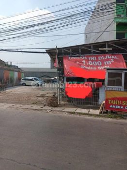 Tanah di Jl.Raya Raden Fatah parung serab cileduk