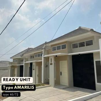 DIPASARKAN RUMAH CLUSTER KPR 1 JUTAAN DI KRIAN SIDOARJO