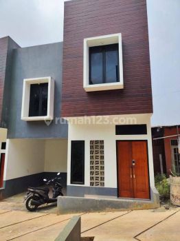Rumah 2 Lantai Cluster Dekat Kopassus Cijantung Pasar Rebo Jakarta Timur