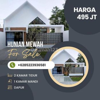 Rumah Mewah 1 Lantai View Kota Bandung Akses Mudah di Jatihandap