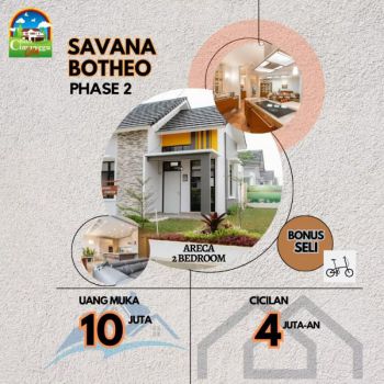 Rumah di bukit cimanggu city bogor KPR dengan Dp 10jta saja