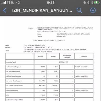 Dijual tanah sangat strategis jalan raya Tarogong, Cilandak Barat