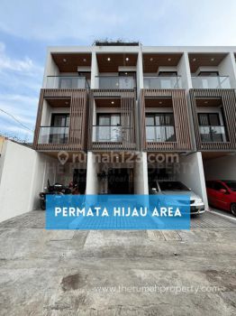 Townhouse Baru 3 Lantai Unit Baru Permata Hijau Area