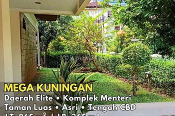 Rumah Mega Kuningan, Tengah Cbd, Komplek Menteri
