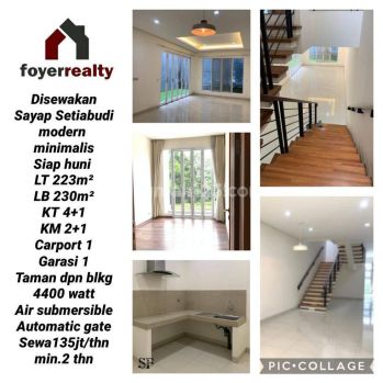 Rumah Modern Minimalis Sayap Setiabudi Bandung Utara