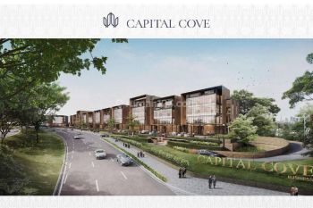 Capital Cove Premium Business Loft. Semua Unit Hadap Jalan Utama Boulevard Bsd