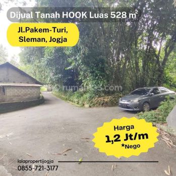 Posisi Hook, Murah di Pakem Lt 500an Nego Owner
