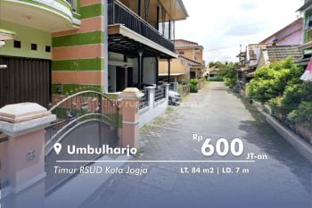 Dekat Uad 4 Tanah di Jl Umbulharjo, Sleman SHM 84 m²