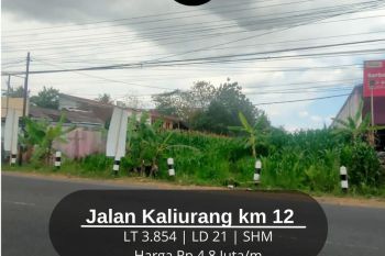 Lokasi Tepi Jalan Kaliurang Km 12 Tanah Prospek Usaha Selatan UII