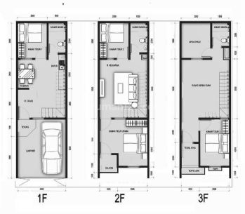 Rumah Baru Tanjung Duren Jalan 1 Mobil