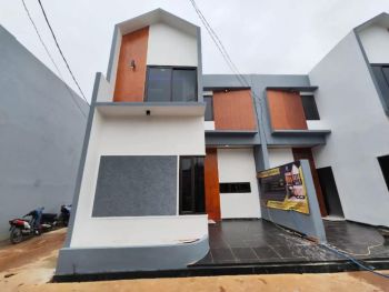Rumah 2 lantai mewah promo 400 jtan dkat pemda Cibinong &amp; tol sentul