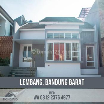 Rumah Siap Huni 2 Kamar Tidur Di Lembang Dekat Area Wisata