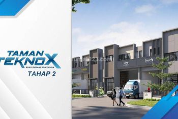 Gudang Baru Terbesar Taman Tekno X Bsd City 12x32 Dekat Tol