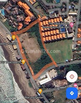 Hot List Di Jual Tanah Loss Pantai View Laut Lokasi Batu Belig Seminyak Kuta