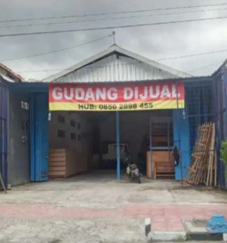 Gudang dijual cepat milik pribadi dalam kota yogyakarta