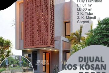 Dijual KOS KOSAN SHM Pinggir Jl Akses Ke IPB 1 Menit AUTOPILOT TERSEWA 9 Kamar