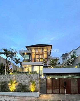 Luxury villa infinity pool view laut dan GWK di goa gong, Jimbaran,