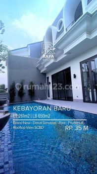 Brand New Rumah Baru di Senopati Area, Jakarta Selatan