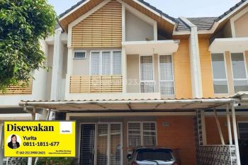 Disewakan Rumah 2 Lantai Bagus Unfurnished di Aurora Citra Raya