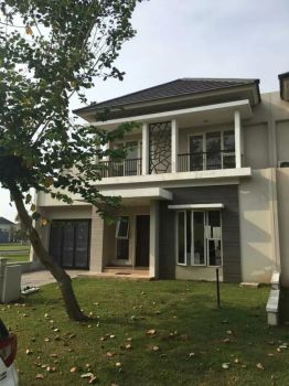 Rumah Cantik Belum Pernah Dihuni Cluster Elysia Suvarna Sutera Cikupa