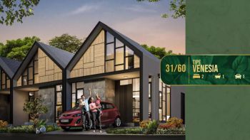 Rumah Modern Mewah di Golden Vista Tipe Venesia