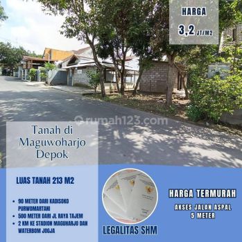 Dijual Tanah Murah di Maguwoharjo Depok Sleman