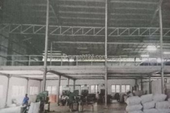 Pabrik include gudang dan kantor siap pakai,  murah di Legok