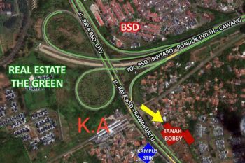 Dijual Cepat Kavling di BSD, Tangerang Selatan, Banten
