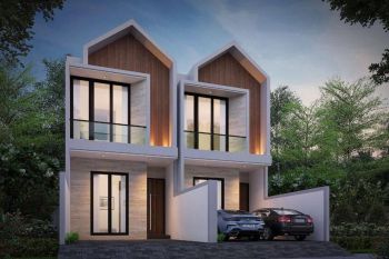 Rumah Sutorejo Utara New, Model Scandinavian