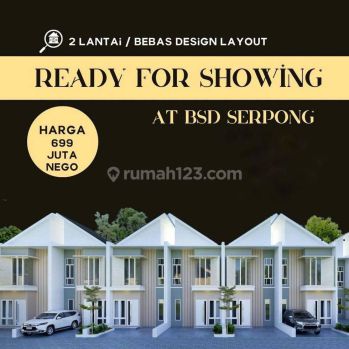 Casa Village At Bsd, Rumah Mewah 2 Lantai Harga Terjangkau