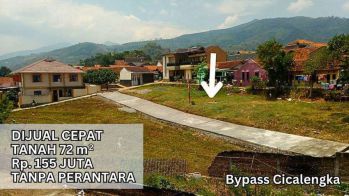 Murah - Dijual Tanah 72m di Cicalengka