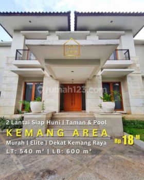 Rumah 2 Lantai Bagus SHM di Kemang, Jakarta Selatan