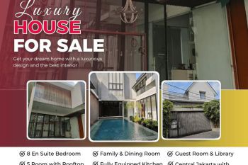 Dijual Rumah Mewah Jakarta Selatan - Luxurious Mansion