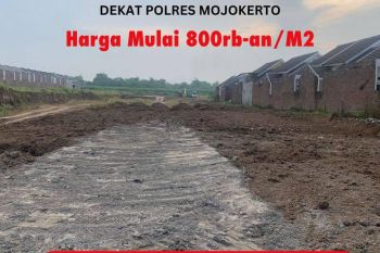 Kavling Perumahan Mojosari Lokasi Strategis Jalan Kavling 6m Unit Terbatas