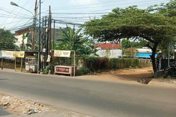 Tanah Datar Tepi Jalan Dekat Tol Sawangan Cocok Bangun Usaha