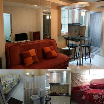 Sewa apartemen kalibata city transit 3/4/6 jam & HARIAN free wifi