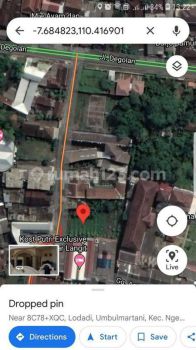 Tanah 1 menit dari kampus uii terpadu Jakal