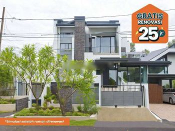Rumah Luas 2 Lantai di Griya Loka Bsd Harga Nego Siap Kpr J14117