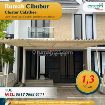 Dijual Rumah 2 Lantai Citra Grand Cbd Cibubur Cluster Calathea