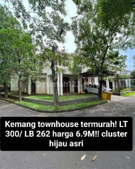 Kemang Townhouse Termurah Lt300 lb300 Hanya 23jt m 6.9m