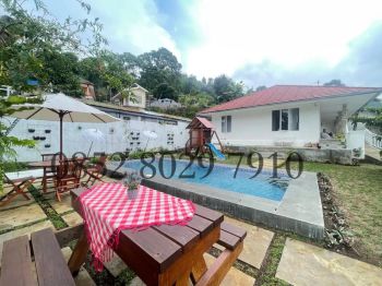 Disewakan Villa Puncak Bogor Kolam Renang Private