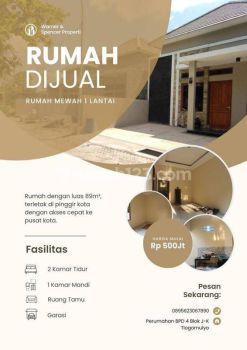 Dijual Rumah Impian Baru Dekat Politekes Gizi Semarang