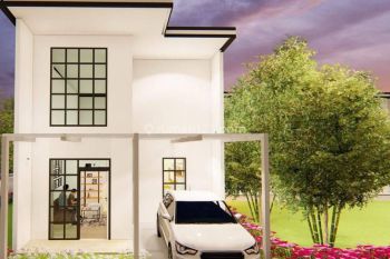 Rumah baru di jual lokasi pinggir jalan
